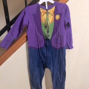 The joker costume / onesie